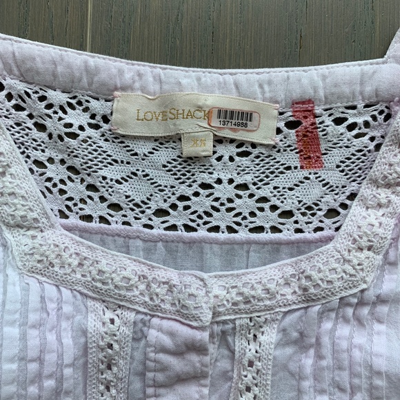 LoveShackFancy Pink tye dye long dress - Picture 5 of 10